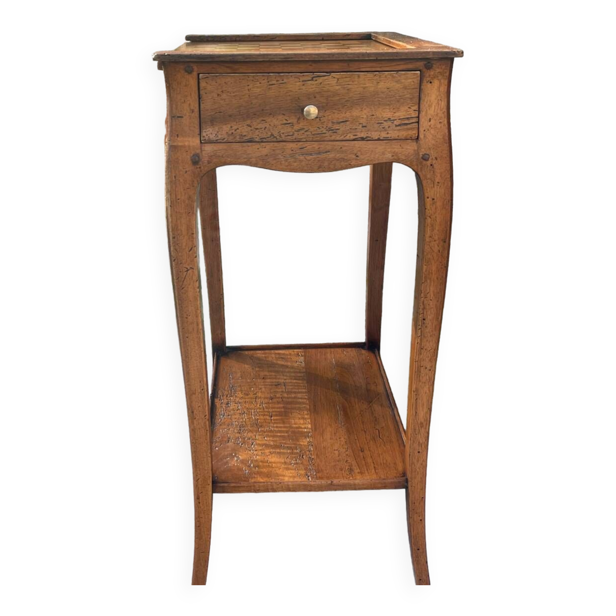 Small Louis XV period writing table in Walnut. 18th Century Period