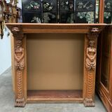 Renaissance style fireplace gate