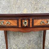 Louis XV style console table, late 19th century