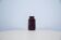 vase vintage carré brun brillant West Germany Scheurich