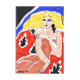 Illustration femme blonde - version d'Henri Matisse