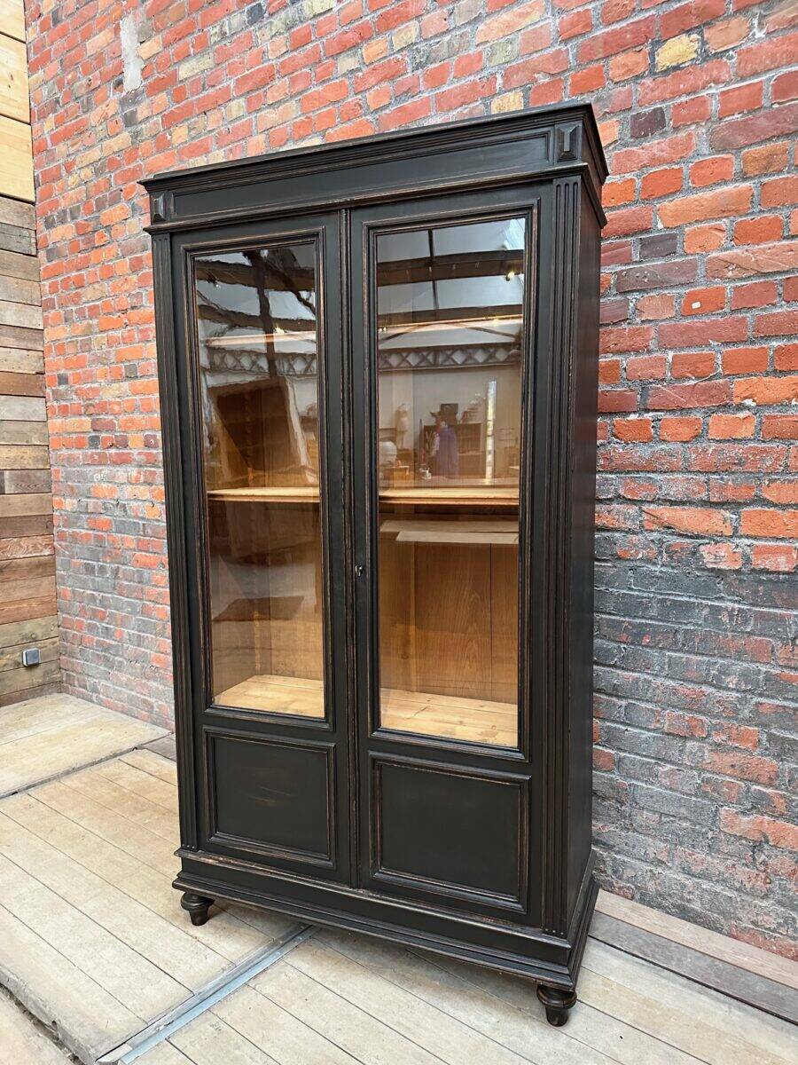 19th Century Two-Door Display Cabinet