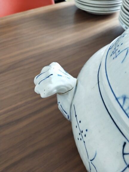 Copenhagen Boch la Louvière earthenware dishware service