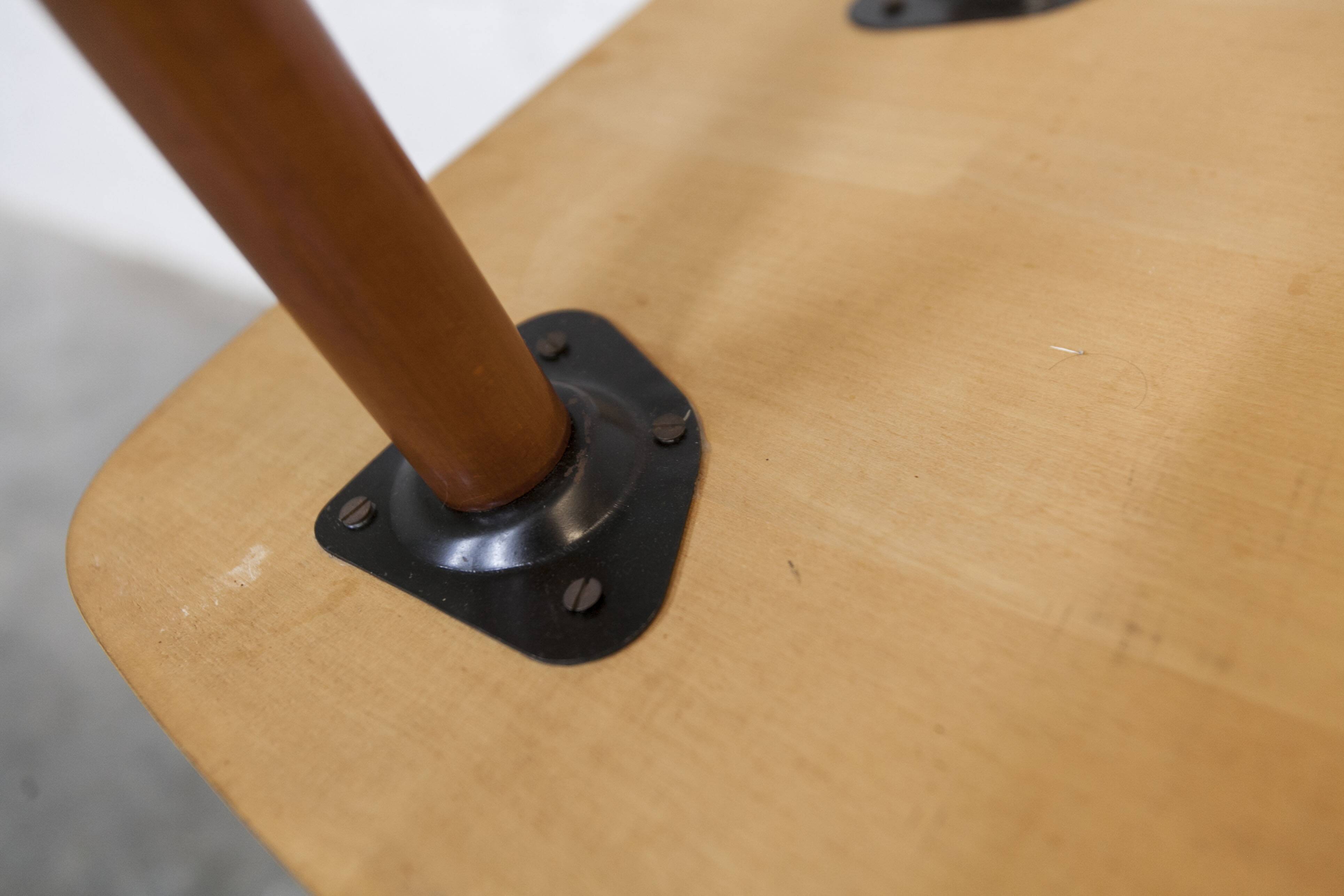 Nordic coffee table 1960 teak ceramic