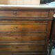 Drawer chest with marble top