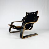 Vintage Scandinavian Bentwood Cantilever Lounge Chair, 1970s