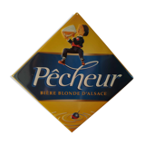 Plaque publicitaire bière le pêcheur