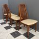 set of 4 Teak Kai Kristiansen chairs  for  Schou Andersen 1960s Denmark
