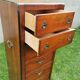Navy weekly in solid mahogany, 7 drawers, National Airy, Type Glasgow
