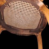 Vintage French wooden chairs