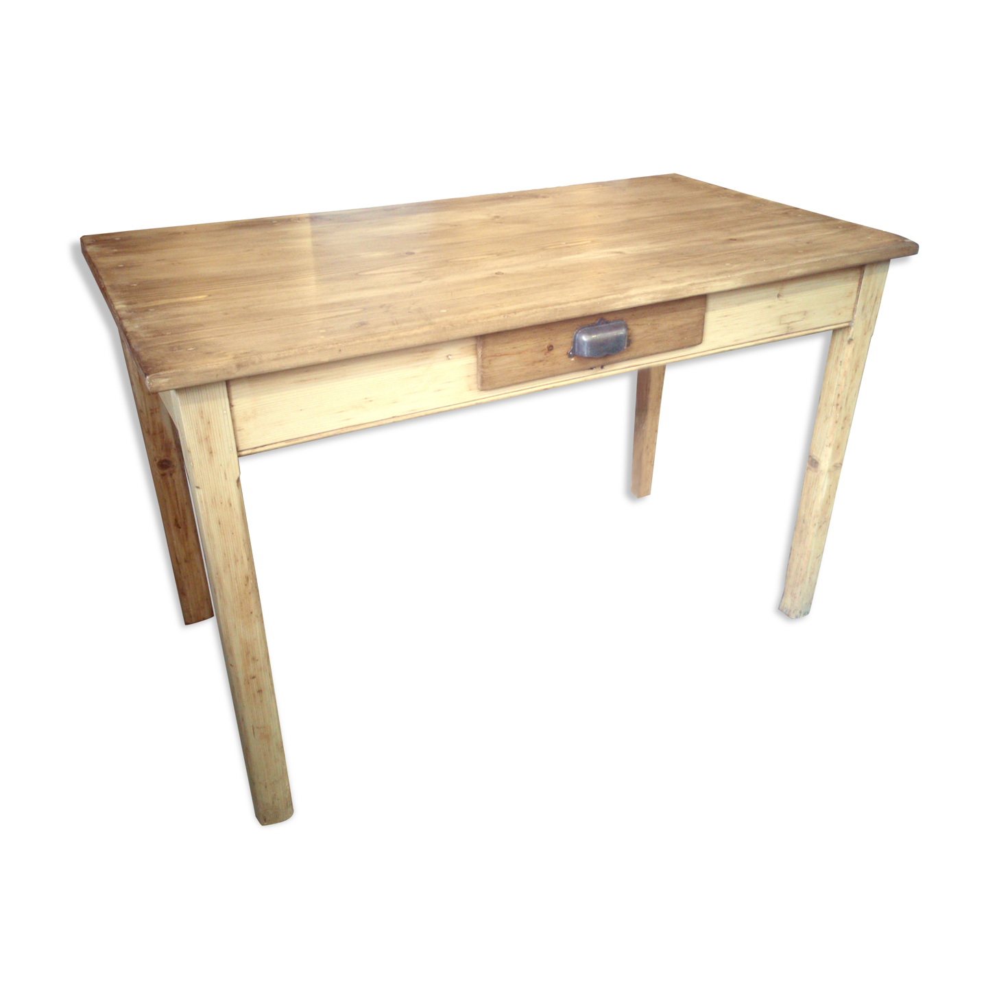 Restored old farm table