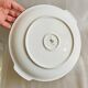 Vintage cake dish in German porcelain, KPM Krister Germany, decoration.