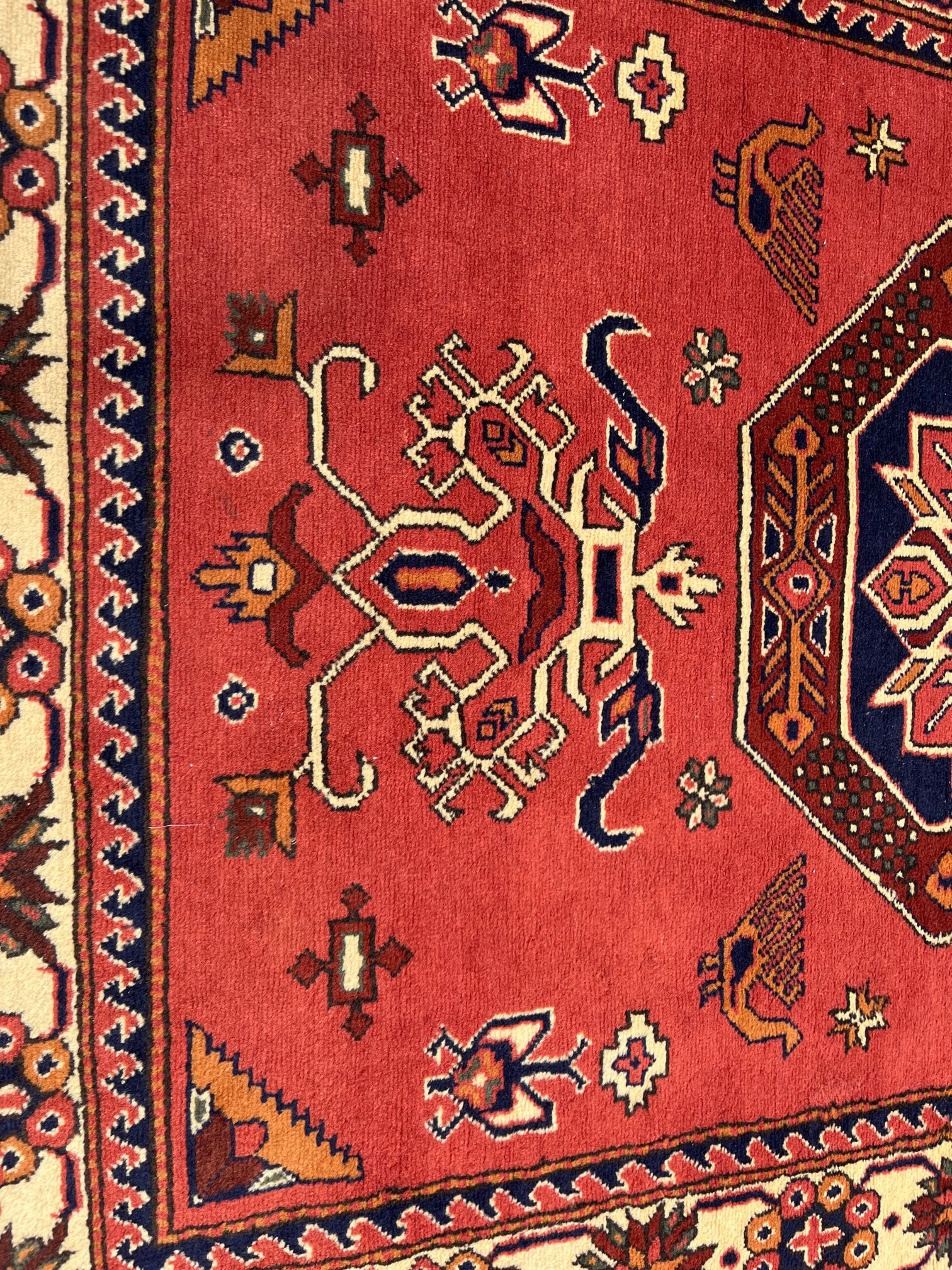 Tapis vintage en pur laine