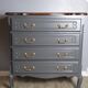 Restored wooden chest