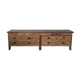 Meuble de métier comptoir en bois