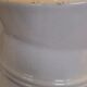 Cream glazed ceramic pitcher