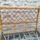 Bamboo and rattan bed