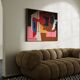 Contemporary abstract geometric forms No7
