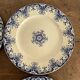 Flat ironstone plates "Rouen" Jules Vieillard Bordeaux