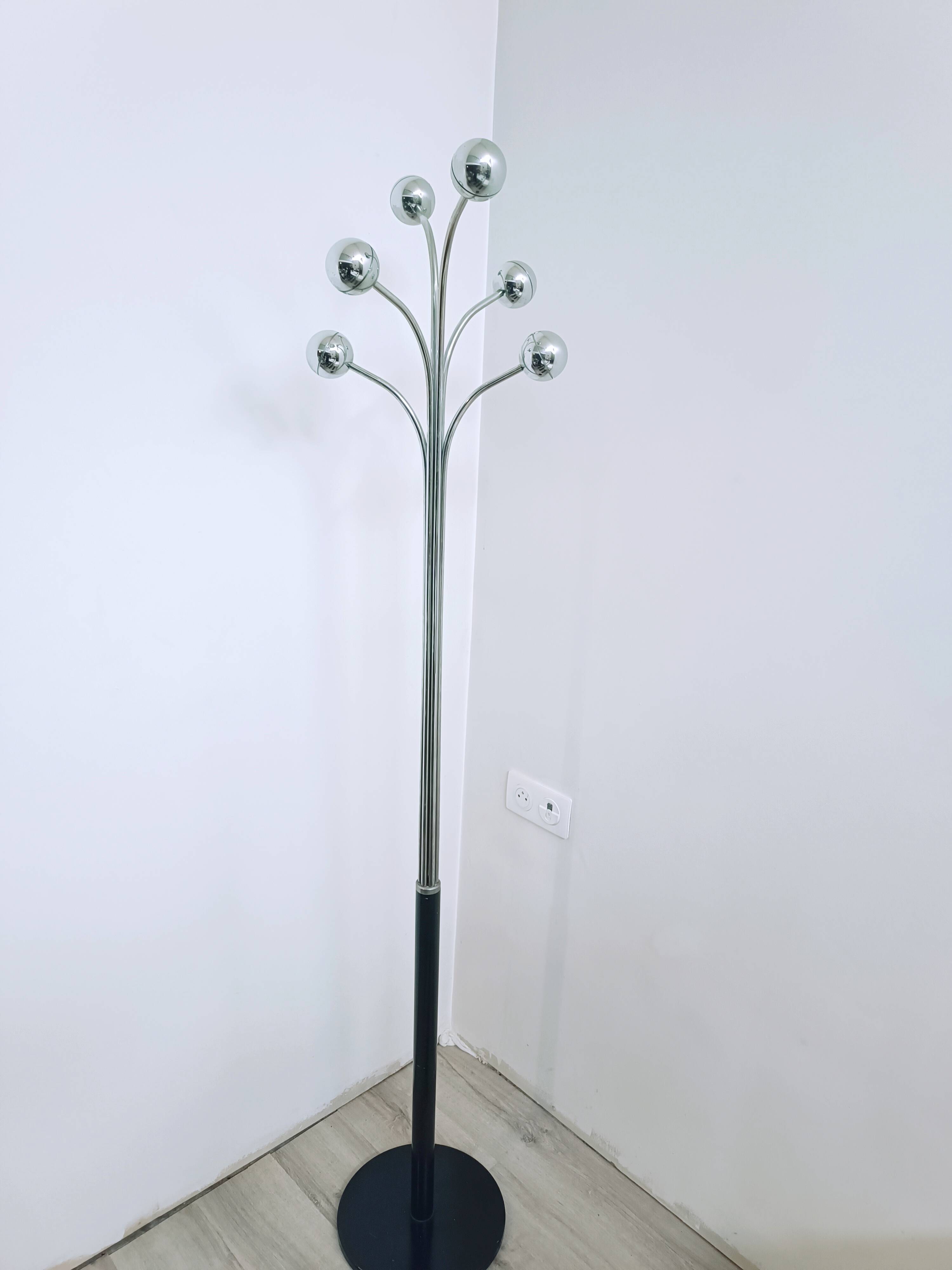 Cylindrical Design Coat Rack by Fase 1970s