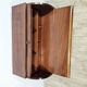 Walnut cylinder-roll-top secretary desk, 1970s.