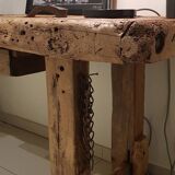 Old restored workbench