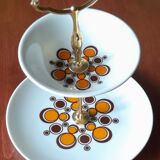 Plat gâteaux années 70
