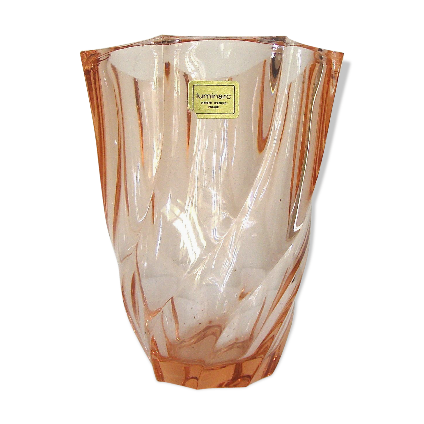 Arques Luminarc glasswork vase