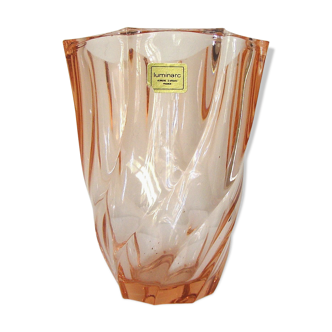 Vase Luminarc verrerie d’Arques