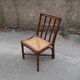 Office chair mc guire in bamboo and seat in cannage