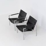 Paire de fauteuils modernistes « SE02 » de Martin Visser pour Spectrum