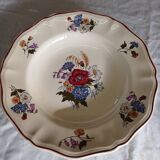21 old Sarreguemines soup plates