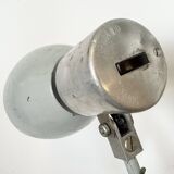 Applique murale industrielle grise à ciseaux, années 1960