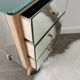 Vintage mirror bedside table