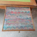 Light oak desk