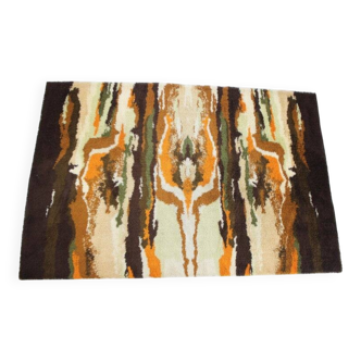 Midcentury Ege Rya Scandinavian abstract rug / carpet, 1970s