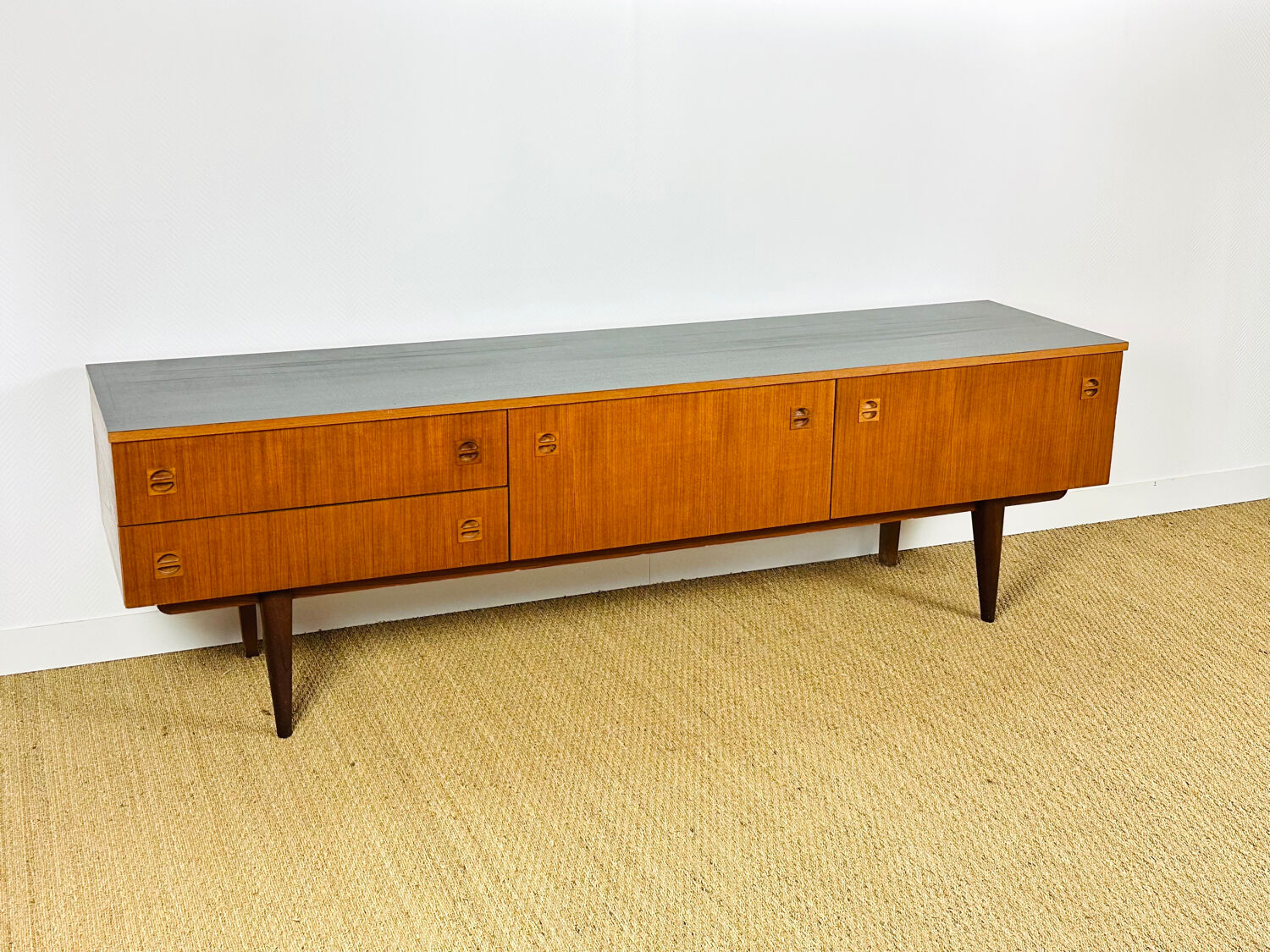 Scandinavian teak sideboard from the 1960s.