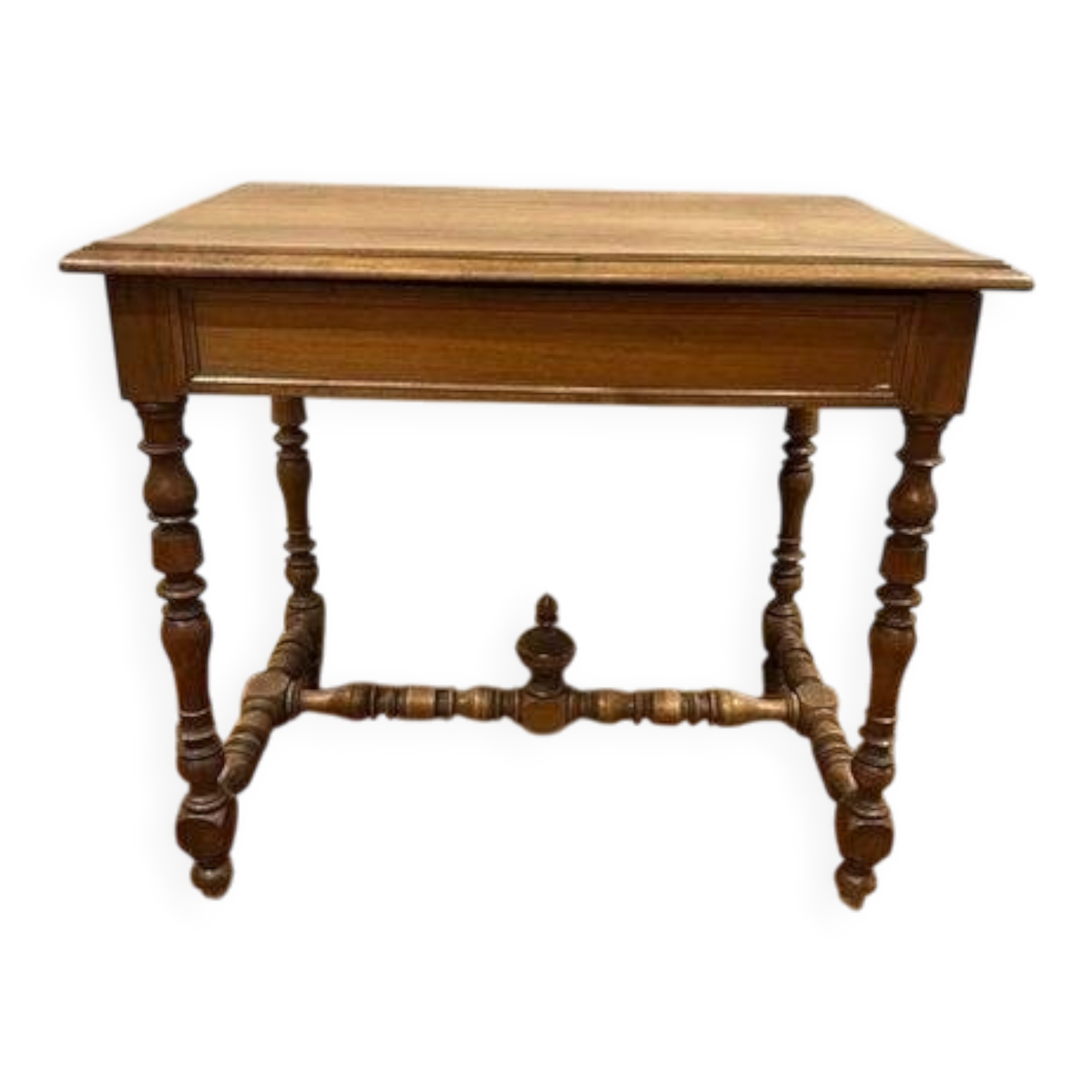 Small antique wooden desk Henri II 2 tables