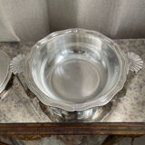Vegetable Christofle silver metal Louis XV style "net/Chinon
