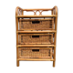 Rattan chest of drawers