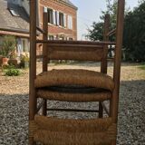 Lot of 4 chairs Dordogne of Robert Sentou 1960