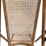 Cruise ship wooden deck chair