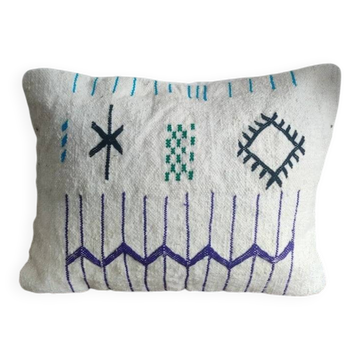 Coussin kilim marocain ethnique