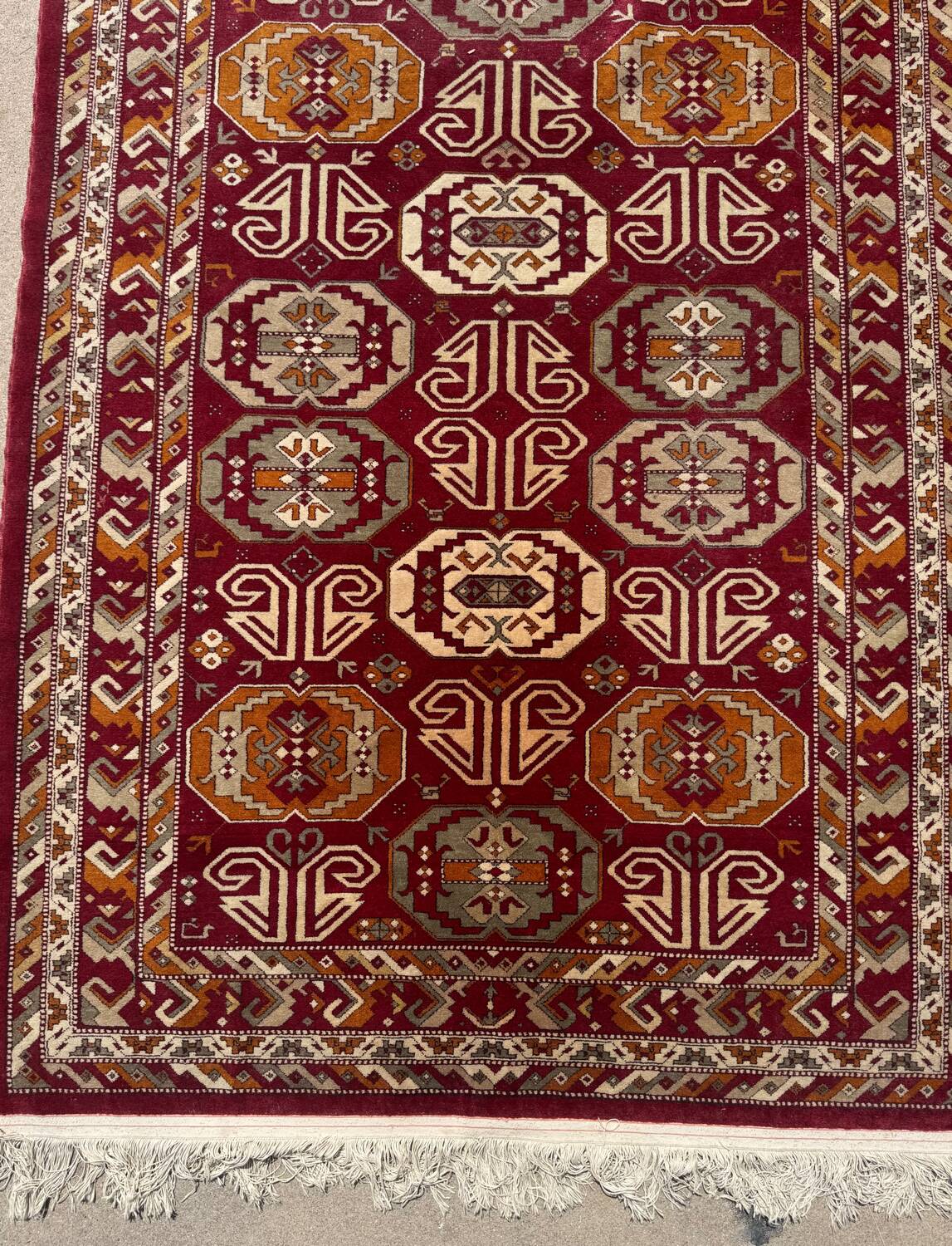 Ancient Turkmen carpet