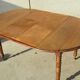 Table Walnut expandable foot umbrella