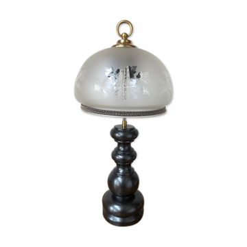 Prestige desk lamp wood