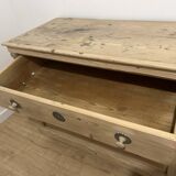 Commode Pantalonnière en pin 19ème siècle
