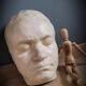 Masque en plâtre Ludwig van Beethoven vintage