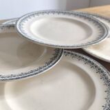 Set of 6 ironstone plates