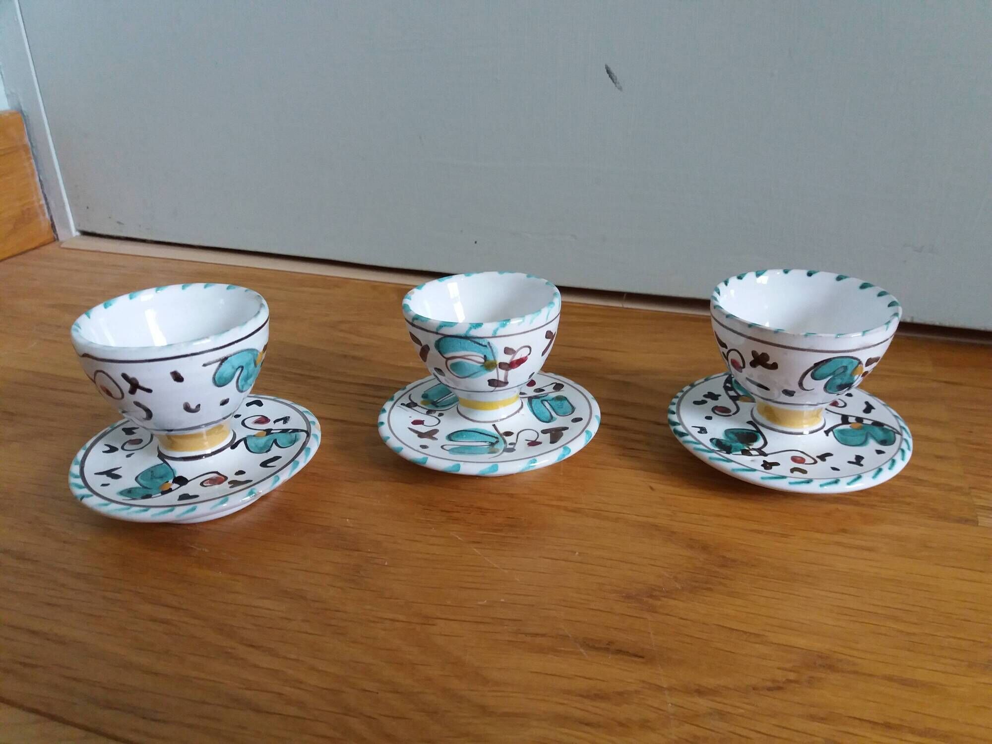 Lot de 2 coquetiers lapins | Vitrine Magique